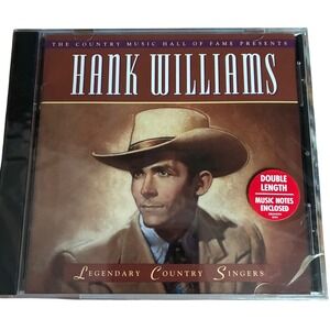 Hank Williams Legendary Country SingersCD Time Life Music 1994 New Sealed25 Hits